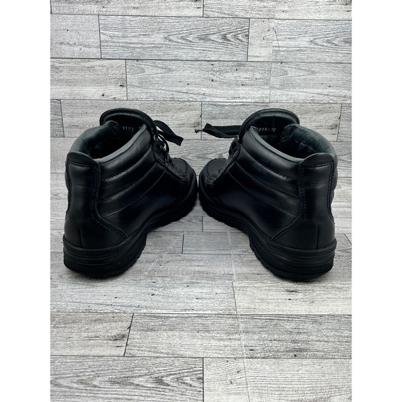Mephisto Gore-Tex Black Leather Ankle Boots Women Size 9 Air-Bag System France - Picture 6 of 12